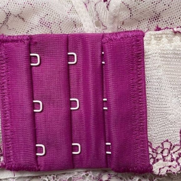 FREE Heidi Klum Heidi Natural Lift Lace Bra Wild Aster Women’s M - Picture 8 of 11